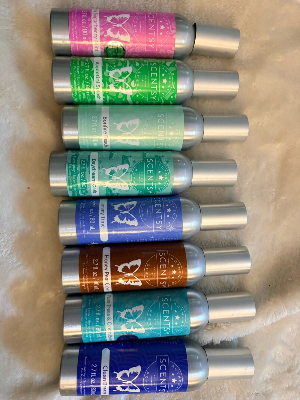 Scentsy Clean Breeze Room Spray in Blue